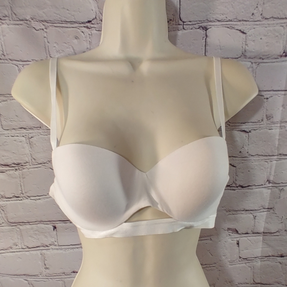 Thirdlove 24/7 Classic T Shirt Bra White 36A